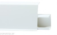 Плинтус напольный Winart Tera 700 Белый Матовый 72мм