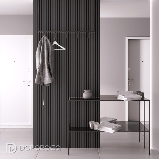 Панель стеновая акустическая Stella Comfort De Luxe Black Lead 600х600х9мм