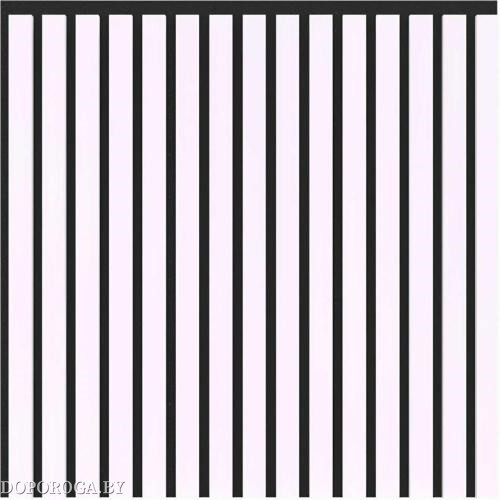 Панель стеновая акустическая МДФ STELLA Comfort Standart Белый 2780х600х9мм