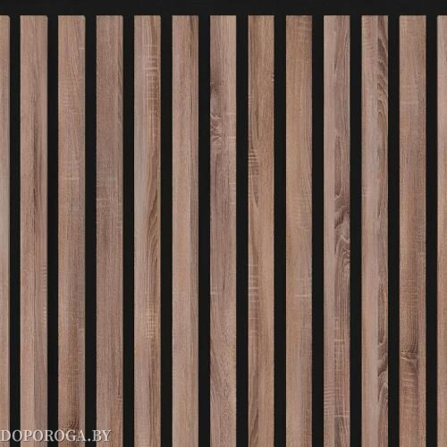 Панель стеновая акустическая МДФ STELLA Comfort Standart Дуб Винтаж 2780х600х9мм