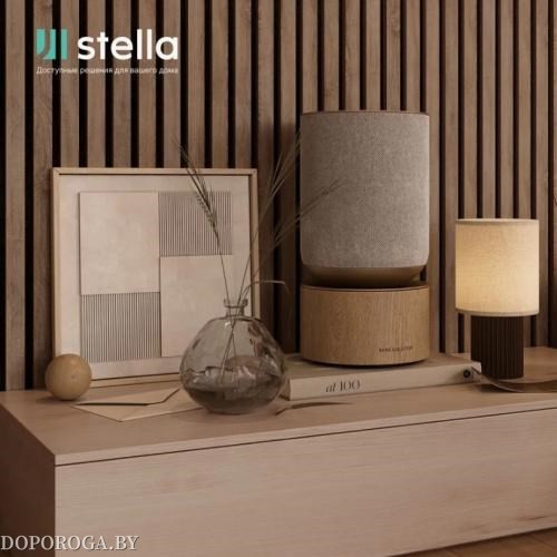 Панель стеновая реечная акустическая МДФ Stella Comfort Standart Дуб Винтаж 2780х600х9мм