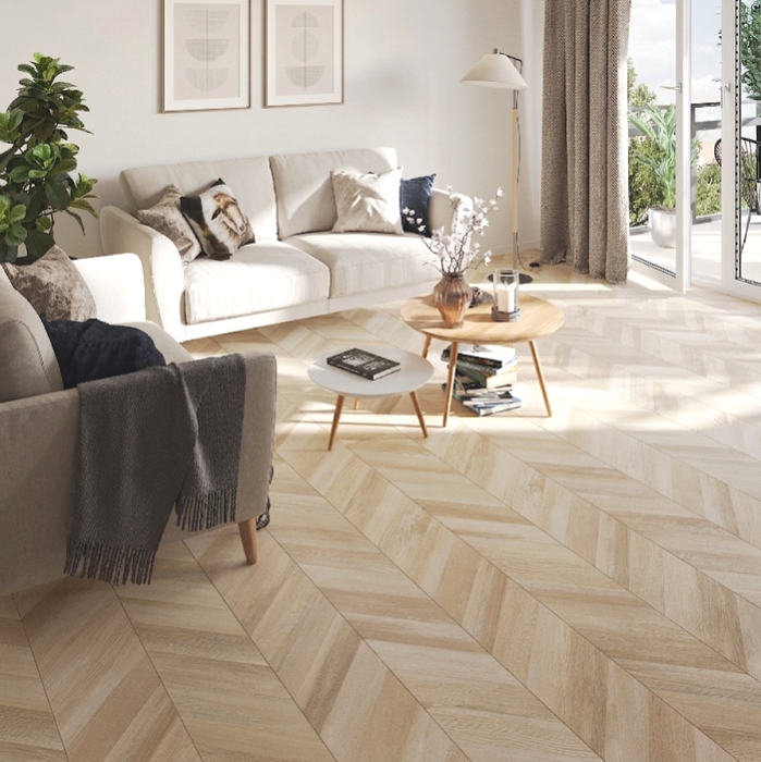 Ламинат EGGER Comfort Large 33кл 8мм 2-v EC1027 CL Дуб Кестинкорт мокко (левая)