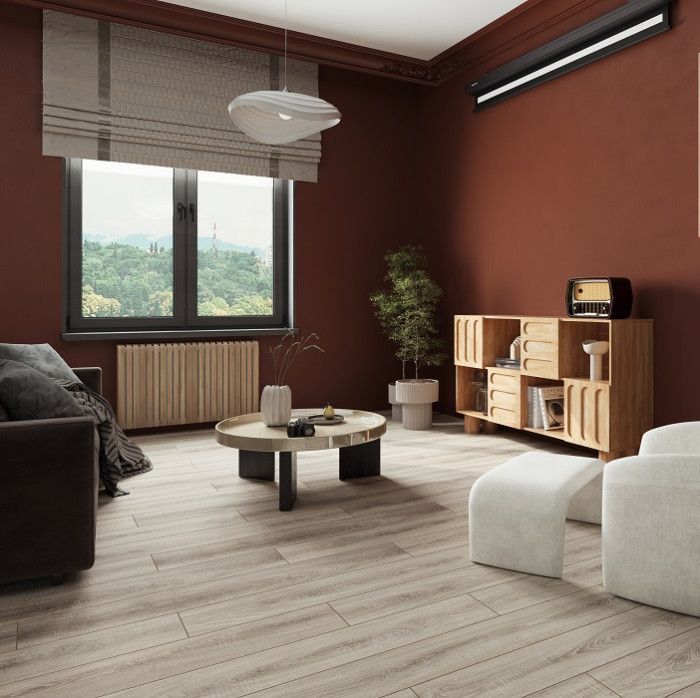Ламинат EGGER Comfort Classic 33кл 8мм 4-v EC1056 Дуб Бардолино серый
