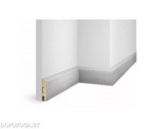 Плинтус напольный МДФ Cosca экошпон Дуб Айсберг WP07