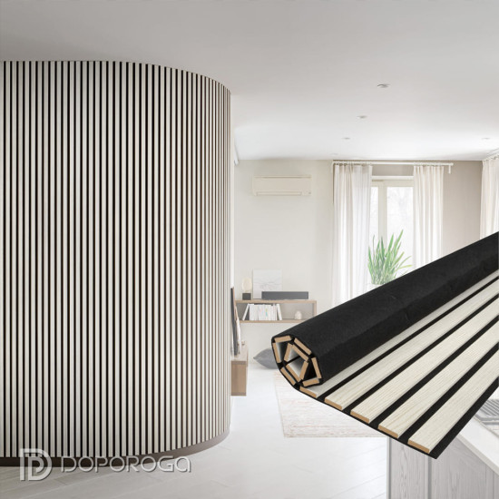 Панель стеновая акустическая МДФ STELLA Comfort Standart Лиственница Лагерта 2780х600х9мм