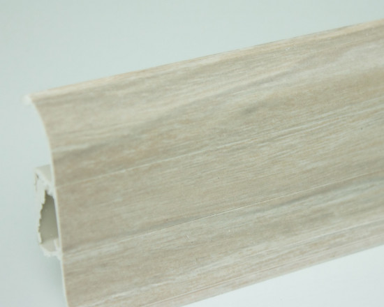 Плинтус напольный ПВХ RICO Leo 194 Дуб лимерик