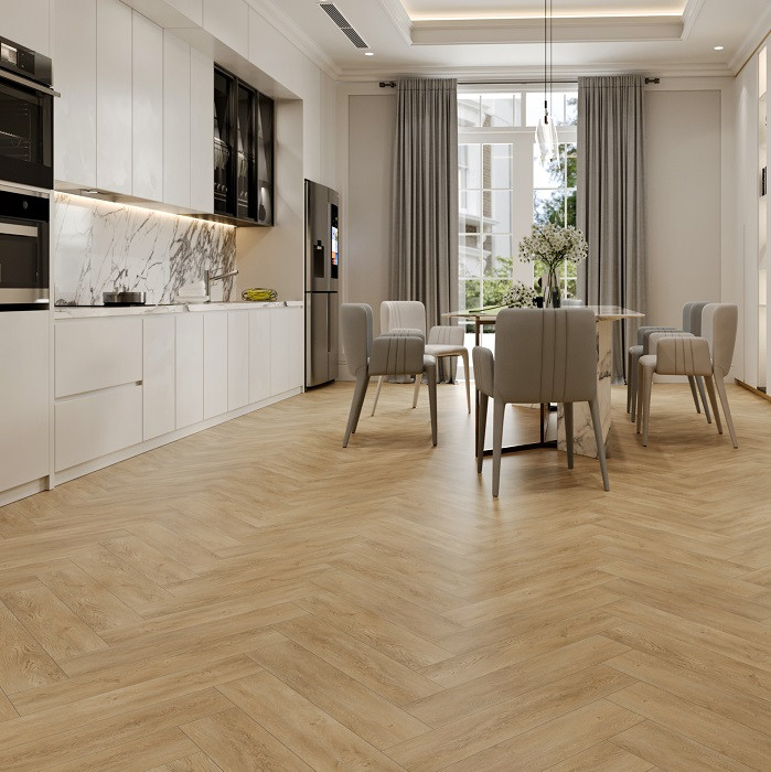 Виниловый пол SPC AFLOOR BM Flooring 600х125 33кл 4мм 4-v BM 001-H