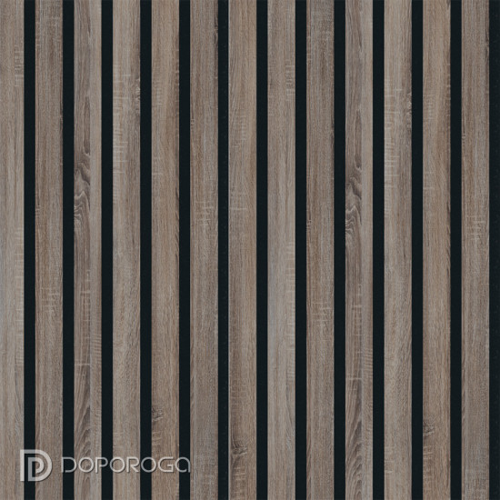 Панель стеновая акустическая Stella Trend Standart Дуб Винтаж 2780x600x21мм