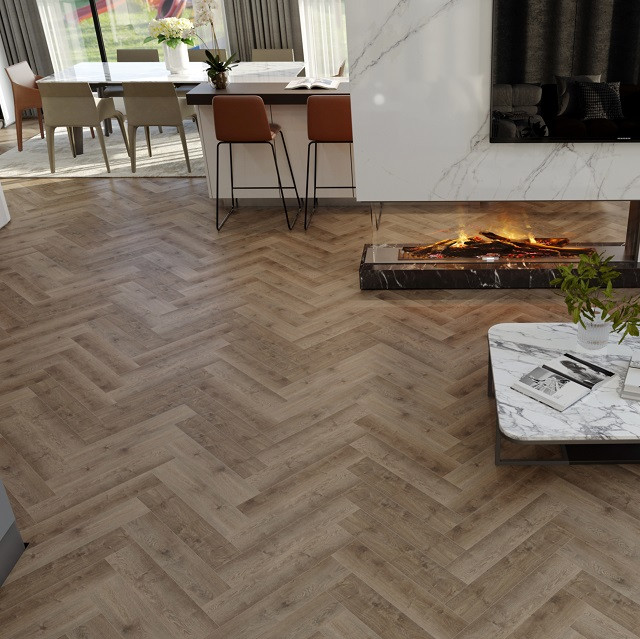 Виниловый пол SPC AFLOOR BM Flooring 600х125 33кл 4мм 4-v BM 003-H