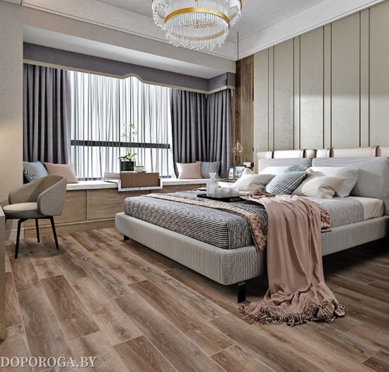 Виниловый пол SPC CronaFloor Wood Дуб Охрид BD-40029-10