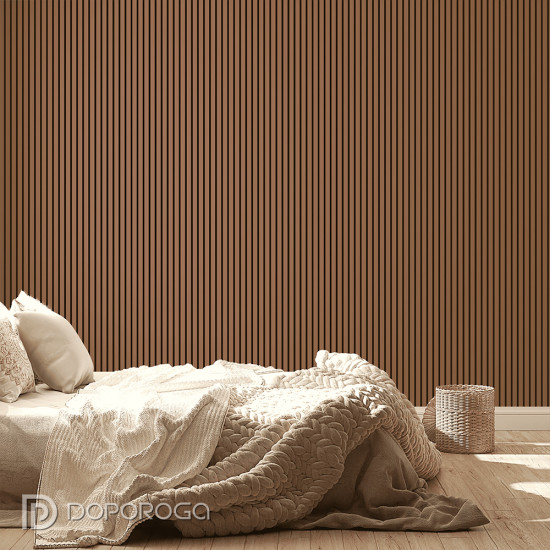 Панель стеновая акустическая Stella Comfort De Luxe Terracota 2780х600х9мм